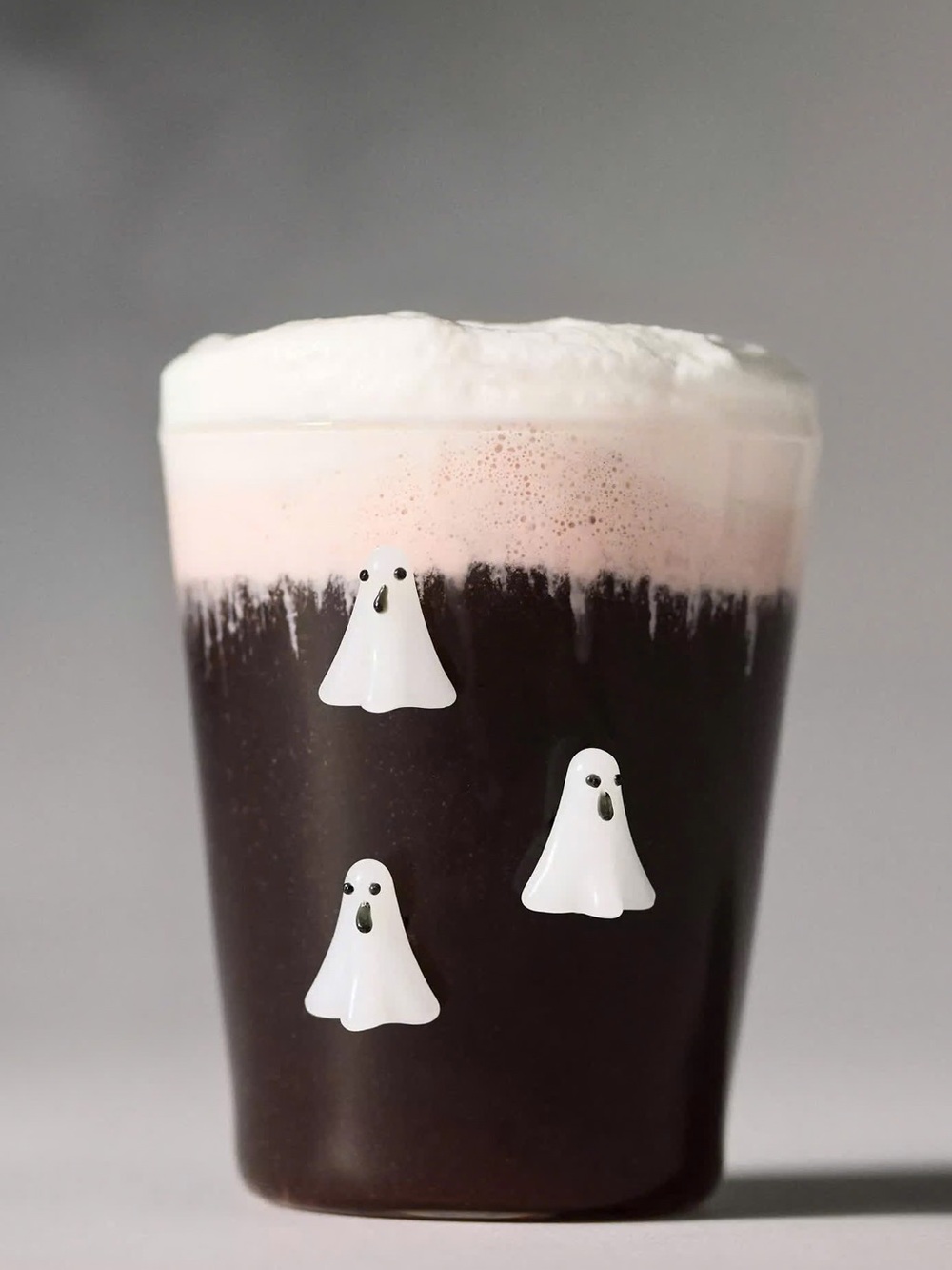 Anthropologie The Icon Juice Glass: 3D Halloween Edition Ghost